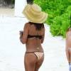 Exclusif - La star Eva Longoria, en vacances à Cancun, le 11 octobre 2015.