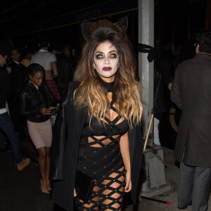 Nicole Scherzinger à la soirée d'Halloween organisée par Heidi Klum à New York, le 31 octobre 2015