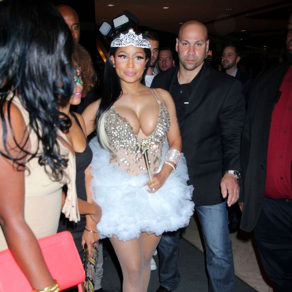 Nicki Minaj, déguisée pour Halloween, à la soirée ‘Haunted Funhouse' à Las Vegas, le 31 octobre 2015