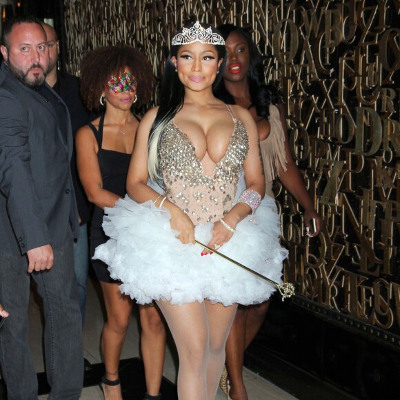 Nicki Minaj, déguisée pour Halloween, à la soirée ‘Haunted Funhouse' à Las Vegas, le 31 octobre 2015