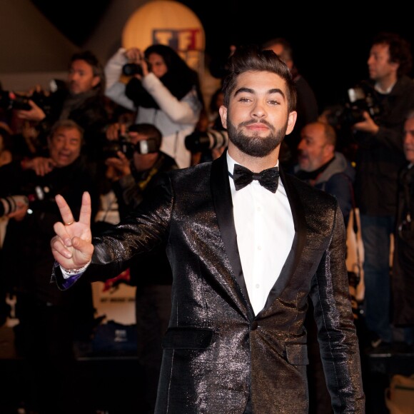 Kendji Girac - 16ème édition des NRJ Music Awards à Cannes. Le 13 décembre 2014.