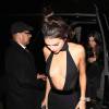 Kendall Jenner arrive au restaurant The Nice Guy pour son diner d'anniversaire. West Hollywood, Los Angeles, le 2 novembre 2015.