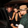 Kendall Jenner quitte The Nice Guy à l'issue de son dîner d'anniversaire. Los Angeles, le 2 novembre 2015.