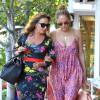 Jennifer Lopez et Leah Remini font du shopping chez Fred Segal à West Hollywood, le 30 juillet 2014.