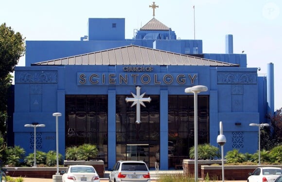 L'église de la scientologie à Hollywood, le 2 juillet 2012