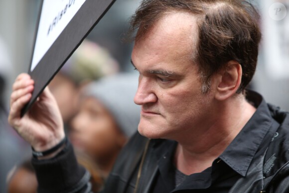 Quentin Tarantino à New York le 24 octobre 2015.
