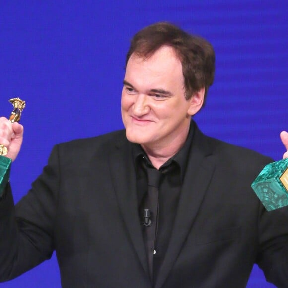 Quentin Tarantino - Cérémonie de remise des prix "David di Donatello" à Rome le 12 juin 2015.