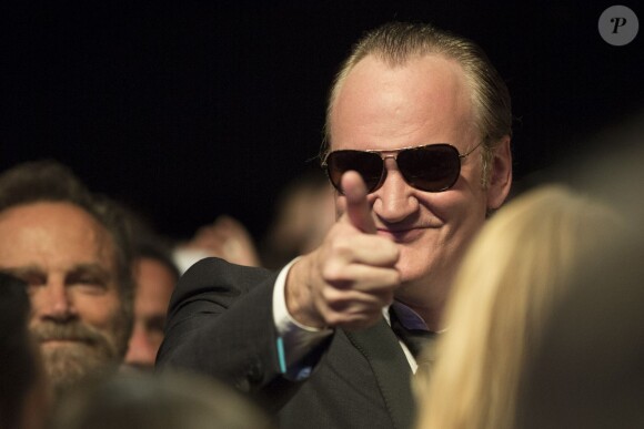 Quentin Tarantino - Cérémonie de clôture du 67e Festival du film de Cannes le 24 mai 2014.