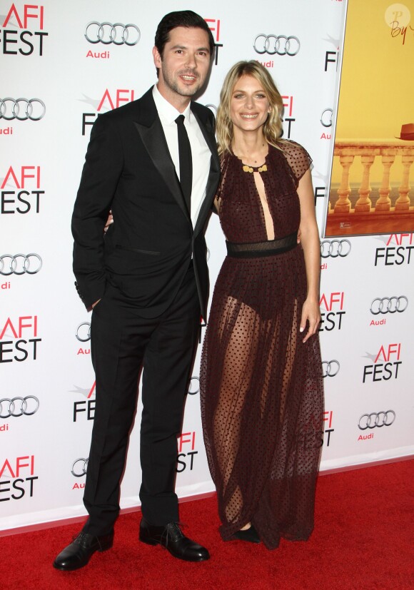 Mélanie Laurent, Melvil Poupaud - Avant-première du film "Vue sur mer" lors du gala d'ouverture de l'AFI Fest à Hollywood, le 5 novembre 2015.
