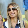 Fanny, la compagne de Mathieu Valbuena, lors du match de l'équipe de France face à l'Equateur, le 25 juin 2014 au stade Maracanã de Rio