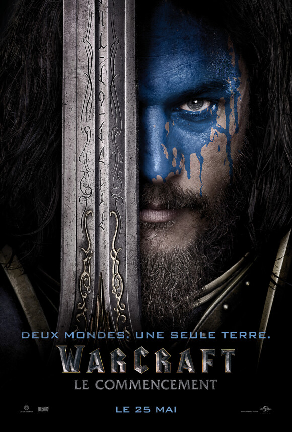 Travis Fimmel sur une affiche de Warcraft : Le Commencement