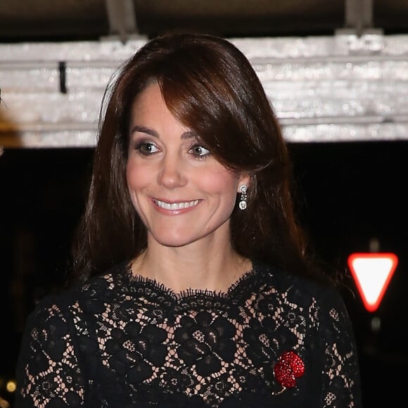 La duchesse de Cambridge au Royal British Legion Festival of Remembrance au Royal Albert Hall de Londres, le 7 novembre 2015