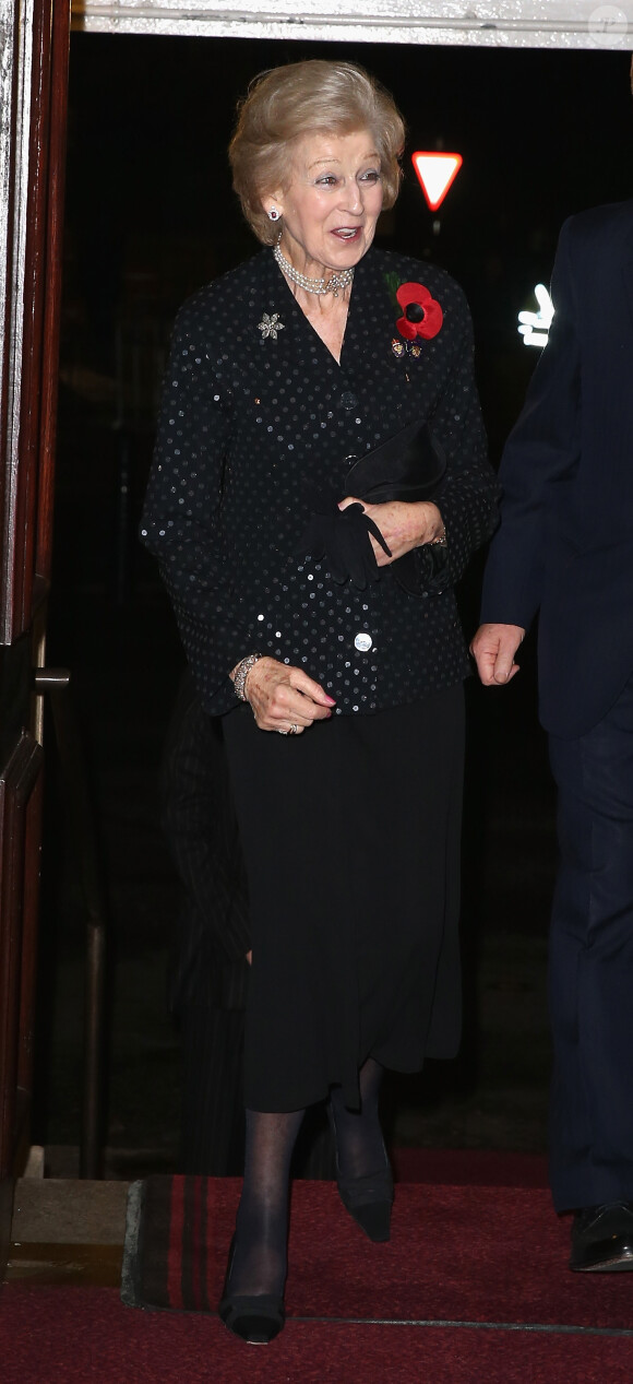 La princesse Alexandra de Kent au Royal British Legion Festival of Remembrance au Royal Albert Hall de Londres, le 7 novembre 2015
