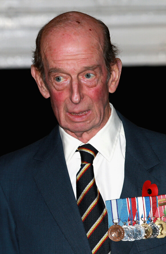 Edward, le Duc de Kent au Royal British Legion Festival of Remembrance au Royal Albert Hall de Londres, le 7 novembre 2015