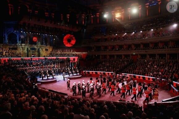 Le Royal British Legion Festival of Remembrance au Royal Albert Hall de Londres, le 7 novembre 2015