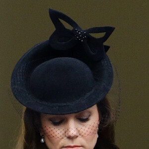 La duchesse de Cambridge lors des cérémonies du "Remembrance Day" au Cénotaphe de Whitehall à Londres, le 8 novembre 2015