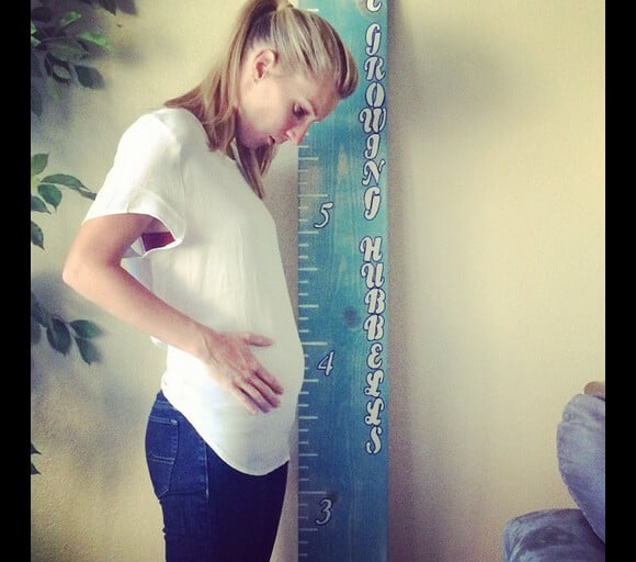 Heather Morris attend son deuxième enfant / photo postée sur le compte Instagram de l'actrice.