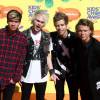 5 Seconds of Summer - People à la soirée "Nickelodeon's 28th Annual Kids' Choice Awards" à Inglewood, le 28 mars 2015