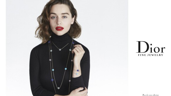 Emilia Clarke : Précieuse beauté en égérie Dior