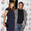 Sylvester Stallone et sa femme Jennifer Flavin à la première de "The 33" à Hollywood, le 10 novembre 2015