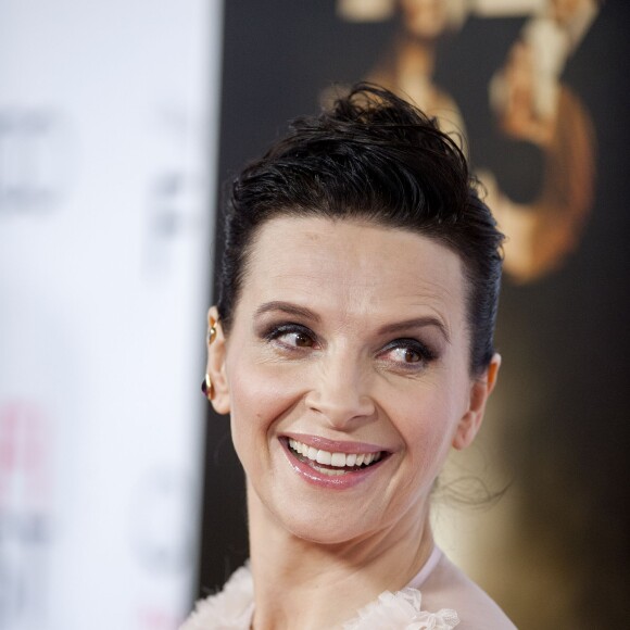 Juliette Binoche lors de la première de The 33 au AFI FEST 2015, TCL Chinese Theatre, Los Angeles, le 9 novembre.