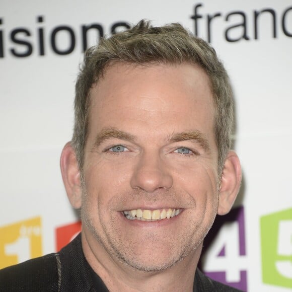 Garou - Conférence de presse pour le Téléthon à France Télévisions à Paris. Le 4 novembre 2014