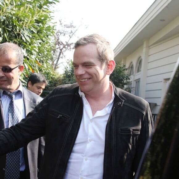 Garou - Arrivée des people sur l'enregistrement de l'émission "Vivement Dimanche" à Paris le 14 mars 2014.