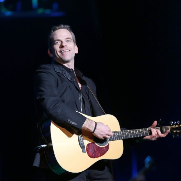 Garou en concert a l'Olympia a Paris le 30 Janvier 2013.