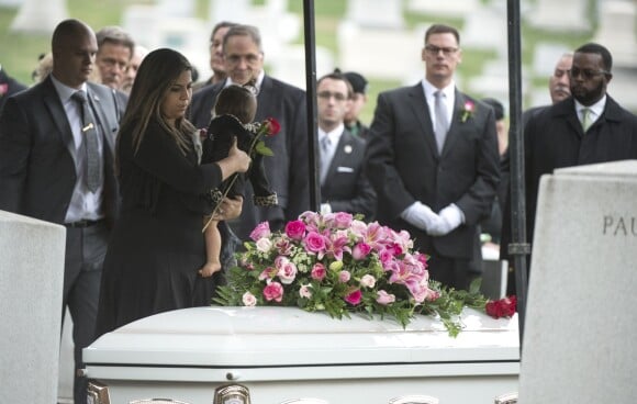 Les obsèques Maureen O'Hara au Arlington National Cemetery, Arlington, le 9 novembre 2015.