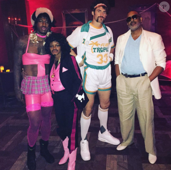 Halloween dans toute sa splendeur ! Iman Shumpert des Cleveland Cavaliers et la chanteuse Teyana Taylor vont avoir leur premier enfant en janvier 2016. En novembre 2015, le basketteur a demandé sa belle en mariage. Photo Instagram.