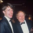  Lambert wilson et son père aux Molière 1988. 