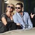 Jason Priestley et sa femme Naomi Lowde à Beverly Hills. Le 12 février 2015