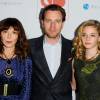 Ewan McGregor, sa femme Eve Mavrakis et leur fille Esther Rose lors de la soirée Go Campaign Gala à Los Angeles, le 12 novembre 2015.