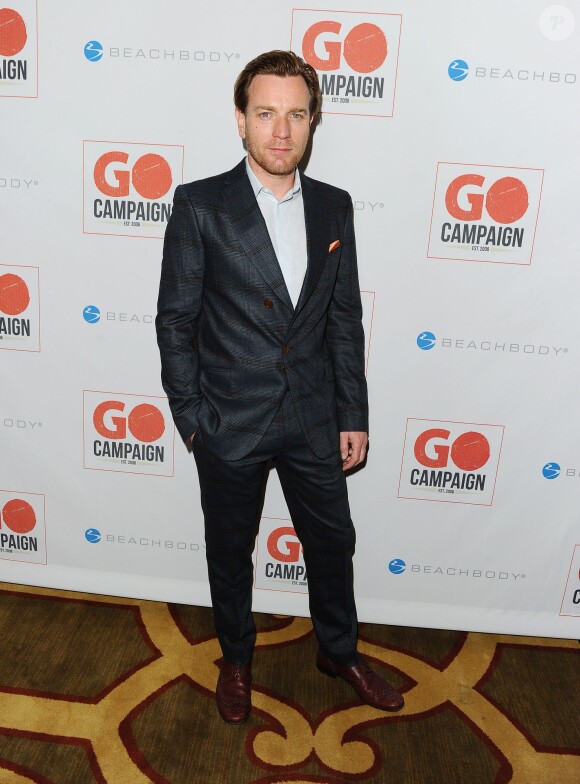 Ewan McGregor lors de la soirée Go Campaign Gala à Los Angeles, le 12 novembre 2015.