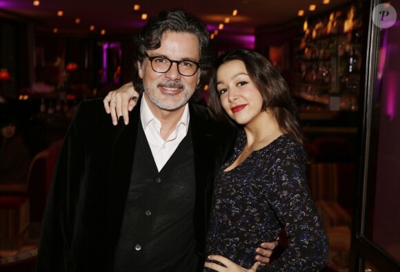 Violette Barratier et Christophe Barratier au cocktaïl du 2e Festival du Cinéma et Musique de film de la Baule, le 12 Novembre 2015.