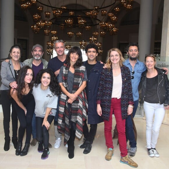 Exclusif - Sabrina Ouazani, Léa Castel, Biyouna, Buno Solo, David Brécourt, Romane Bohringer, Salim Kechiouche, Olivia Côte, Nader Boussandel, Gabrielle Lazure - Escapade des stars de Djerba à l'Hotel Radisson Blu Palace Resort & Thalasso à Djerba en Tunisie le 7 novembre 2015.