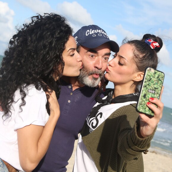 Exclusif - Sabrina Ouazani, Bruno Solo et Léa Castel - Escapade des stars de Djerba à l'Hotel Radisson Blu Palace Resort & Thalasso à Djerba en Tunisie le 7 novembre 2015.