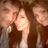 Nathan Fillion, Krista Allen et Dina Meyer en photo sur Instagram.