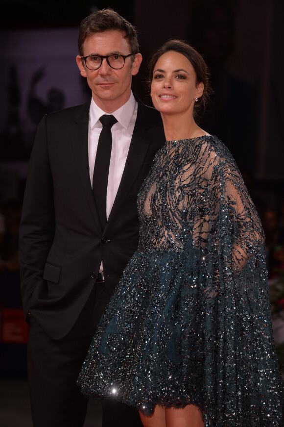 Michel Hazanavicius et sa femme Bérénice Bejo - Tapis rouge du film "El Clan" lors du 72e festival du film de Venise (la Mostra), le 6 septembre 2015.