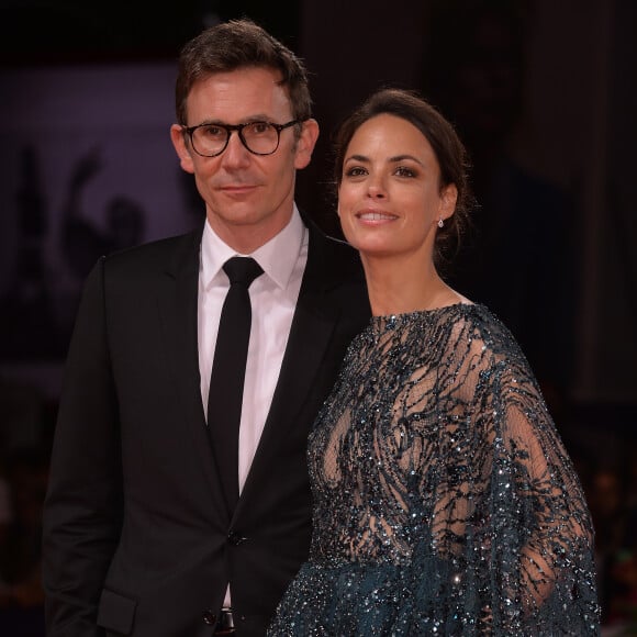 Michel Hazanavicius et sa femme Bérénice Bejo - Tapis rouge du film "El Clan" lors du 72e festival du film de Venise (la Mostra), le 6 septembre 2015.