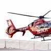 Exclusif - Lamar Odom et son ex-femme Khloe Kardashian prennent un hélicoptère à l'hôpital Sunrise à Las Vegas, le 19 octobre 2015. Lamar a été amené sur le toit de l'hôpital et les ex-époux ont été transportés à l'hôpital Cedars-Sinai à Los Angeles, pour que Lamar Odom puisse recevoir un meilleur traitement.