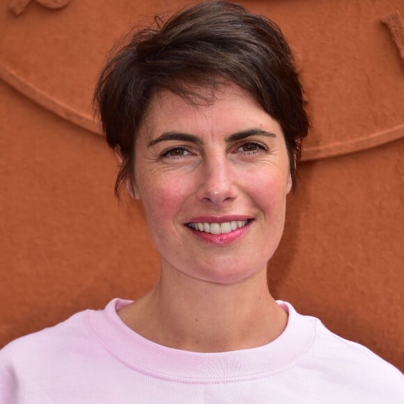 Alessandra Sublet - People au village des Internationaux de France de tennis de Roland Garros à Paris. Le 26 mai 2015.