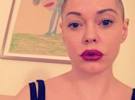 Rose McGowan : Nouvelle folie, elle s'est rasé la tête !