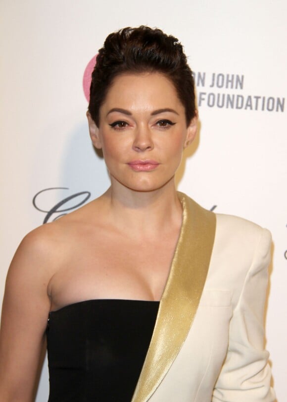 Rose McGowan - Soirée "Elton John AIDS Foundation Oscar Party" 2015 à West Hollywood, le 22 février 2015.