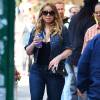 Exclusif - Mariah Carey se promène dans les rues de New York, le 7 septembre 2015