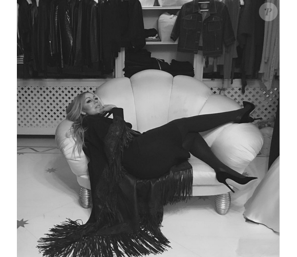Mariah Carey : La diva se repose / photo postée sur Instagram au mois de novembre 2015