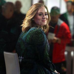 La chanteuse Adele sur le plateau du "Today Show" à New York le 25 novembre 2015.