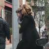 Exclusif - Adele avec son fils Angelo James Konecki dans les rues de New York, le 18 novembre 2015
