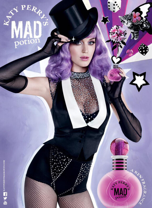 Katy Perry lance son parfum, Mad Potion, disponible uniquement sur Twitter