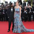 Charlotte Casiraghi et Alessandro Michele (directeur artistique de Gucci) - Montée des marches du film "Carol" lors du 68 ème Festival International du Film de Cannes, à Cannes le 17 mai 2015.